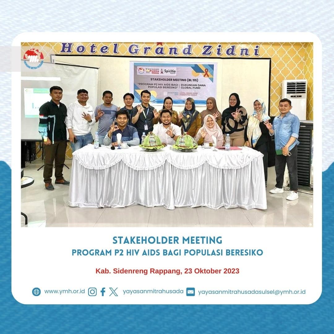 Stakeholder Meeting Program P2 HIV AIDS bagi Populasi Beresiko
